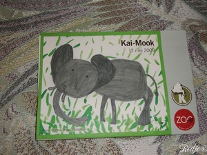 geboortekaartje Kai-Mook