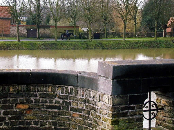 Ieper - zicht vanop Rijselsepoort