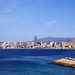 Playa de Poniente met hoogste hotel