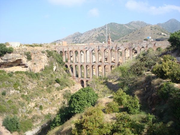 Oude Romeinse brug in Nerja