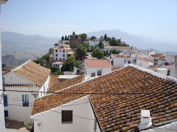En van de hoogste witte dorpjes Colmares