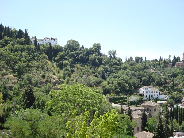 Zicht vanuit Sacromonte