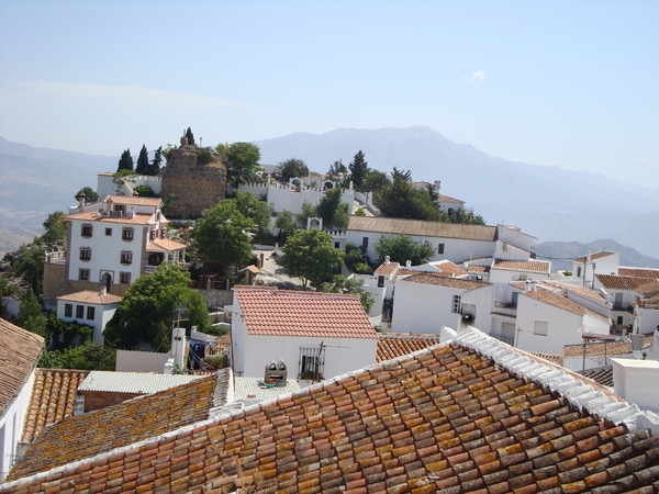 En der hoogste dorpjes van Andalusi 