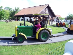 in de tractor