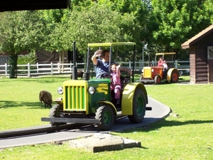 nogmaals in de tractor