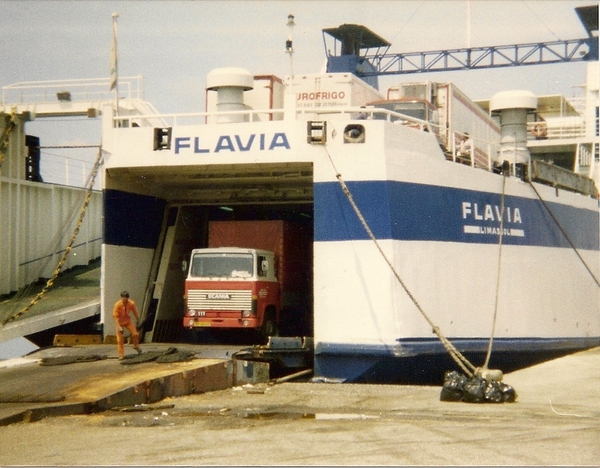 Ferry naar Griekenland