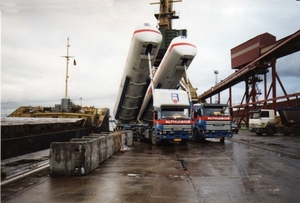 Lossen in boot te