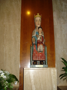 In de abdij van Nuria