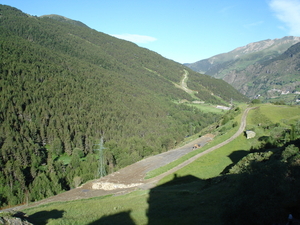 Smorgens vroeg van uit ons venster rechts