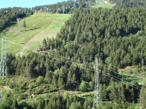 laatste wandeling achter ons hotel