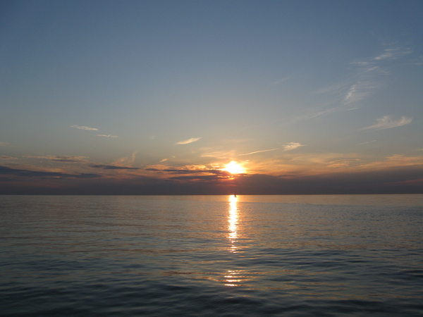 Nieuwpoort 06- 09 ik heb de zon zien zakken in de zee