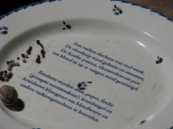 Balkenbrei en bloedworst