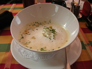 Knaublauchcreamsuppe