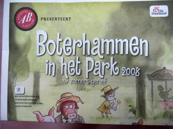 Boterhammen in het park