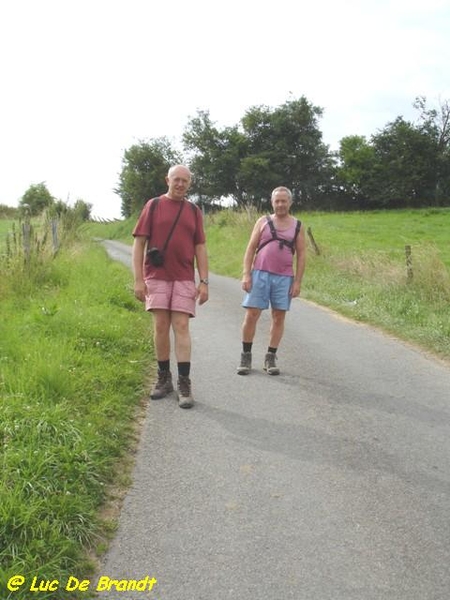 Ardennen Adeps wandeling Falaen