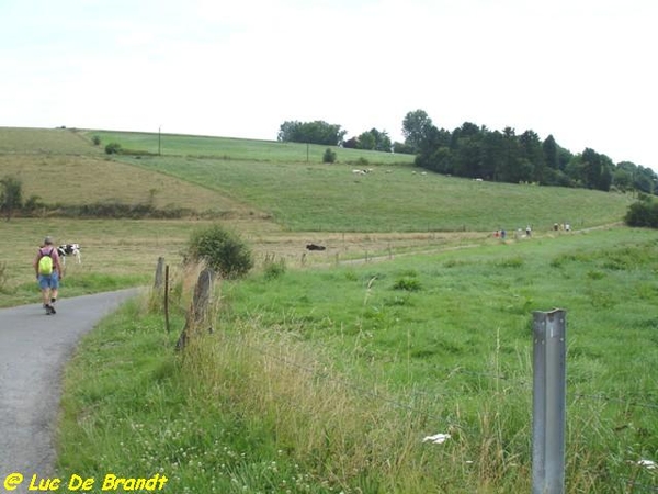 Ardennen Adeps wandeling Falaen