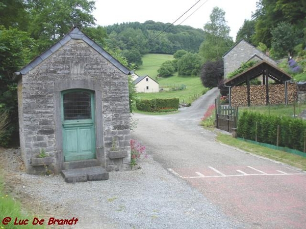 Ardennen Adeps wandeling Falaen