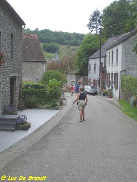 Ardennen Adeps wandeling Falaen