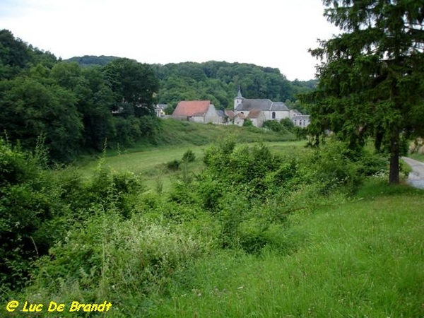 Ardennen Adeps wandeling Falaen