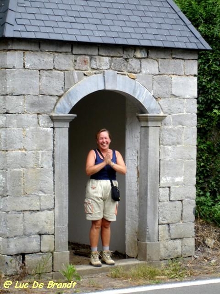 Ardennen Adeps wandeling Falaen