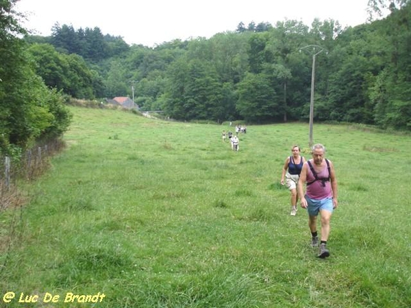 Ardennen Adeps wandeling Falaen