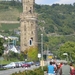 Oberwesel - Zicht op de mooie Katzenturm behorende tot de omwalli