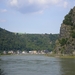 Sankt-Goar am Loreley - Zicht op het dorp naast de Loreley