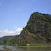 Sankt�Goar am Loreley - zicht op de Loreley en Sankt-Goarshausen