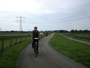 Fietsen in nederland.