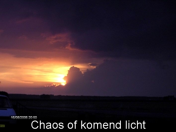 een dreigende chaos?