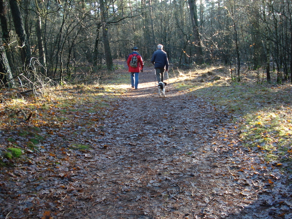 Arcil eerste echte boswandeling 07-12-08 533