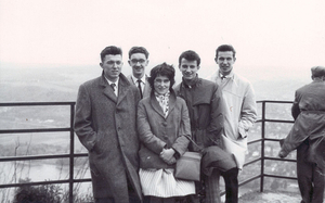 mandolieners op de Drachenfels