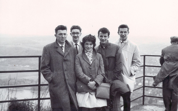 mandolieners op de Drachenfels