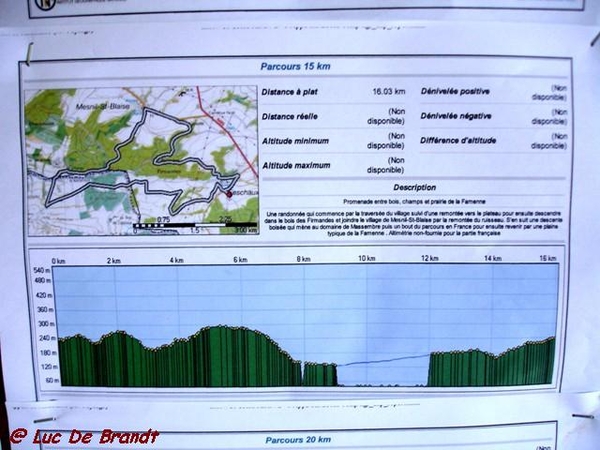 Ardennen Adeps wandeling Feschaux