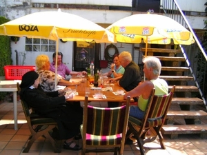 Heerlijk in de zomerdag...