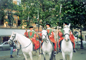 Te paard