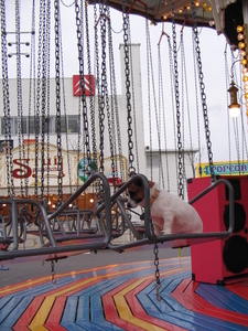 kermis in de stad