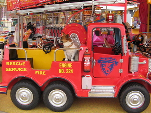 kermis in de stad