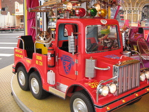 kermis in de stad