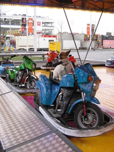 kermis in de stad