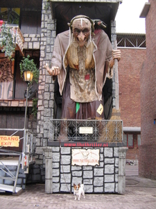 kermis in de stad