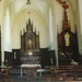 Het altaar in het kerkje van Ozo