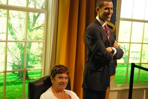 samen met president Obama