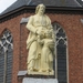 Sint Jozef beeld boven de dorpspomp