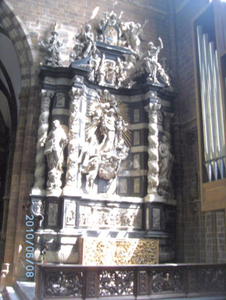 het oude altaar