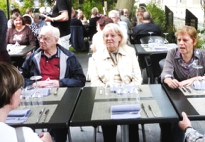 aan tafel