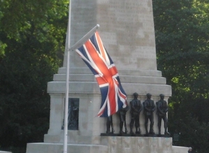 1A4 Horseguards _memorial  _met vlag