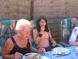 verjaardag van mijn kleinkind Iris (20 jaar)