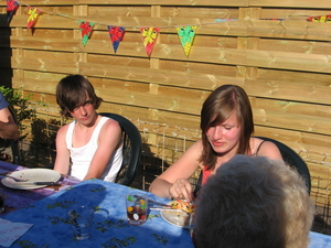 verjaardag van mijn kleinkind Iris (20 jaar)