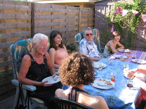 verjaardag van mijn kleinkind Iris (20 jaar)